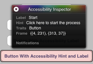 "Accessibility Inspector"