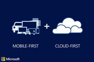 Microsoft Mobile First Cloud First